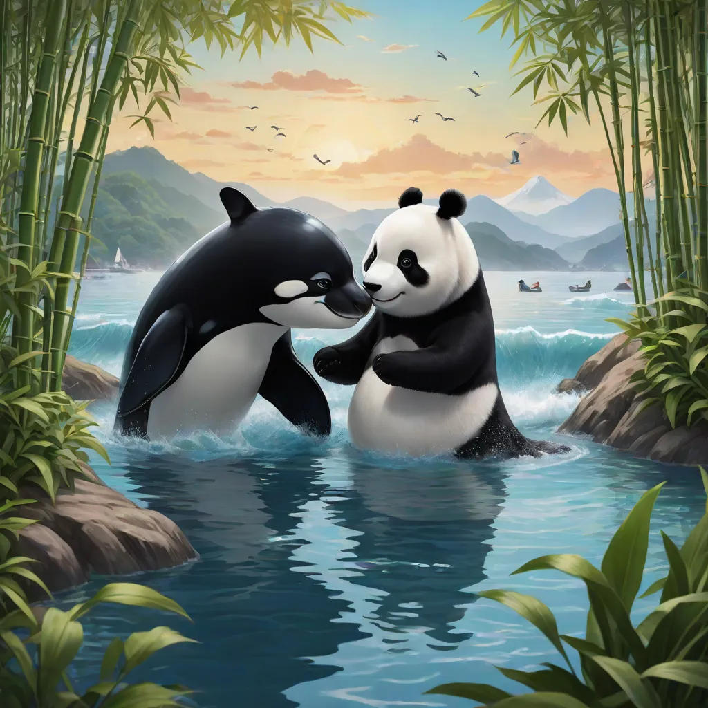 The Ocean and the Bamboo Forest