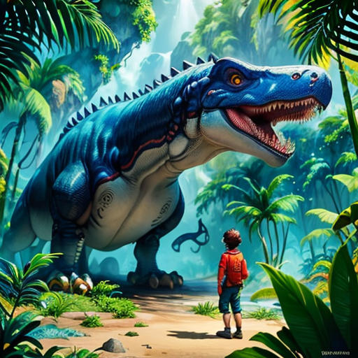 Jack's Adventures in the Dinosaur World