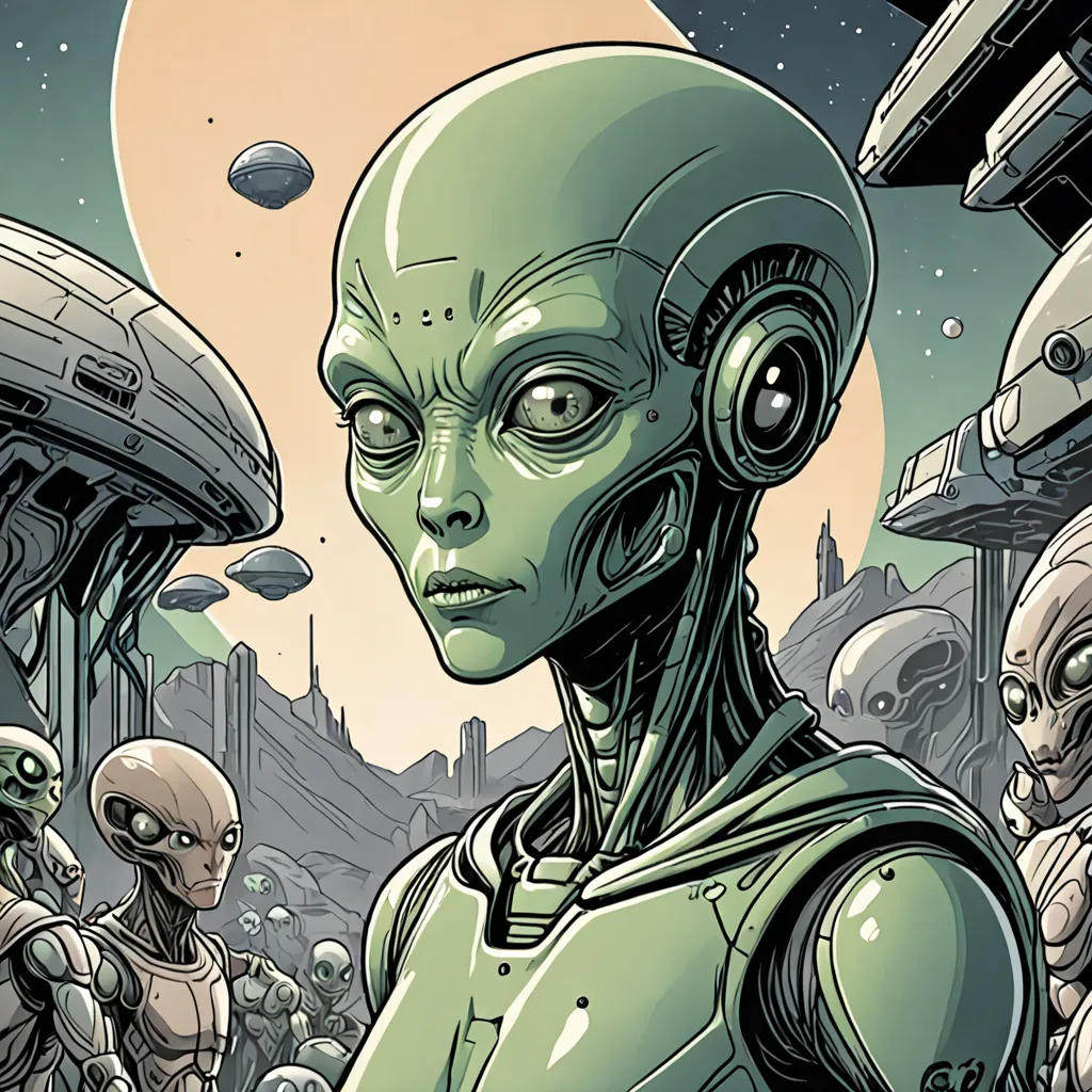 Alien as a Human