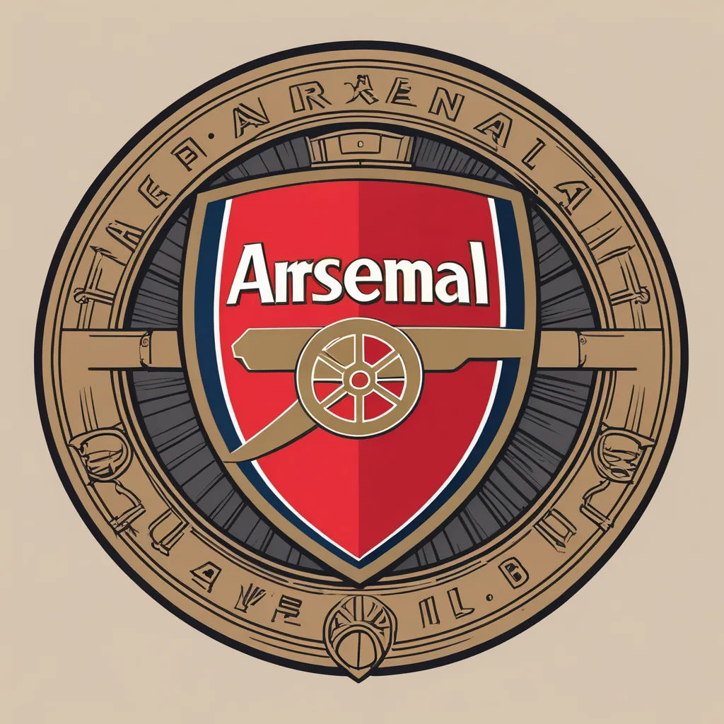 a soccer badge with the name of the team and a soccer ball on it, with a soccer ball in the center, art nouveau, vector art, Constant, plain background