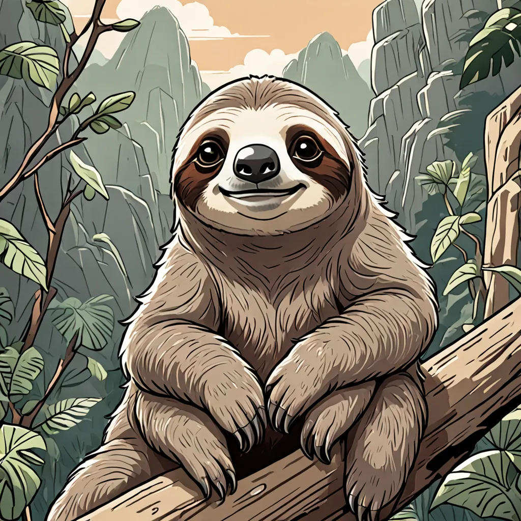 Rocky the Sloth: A Slow Adventure