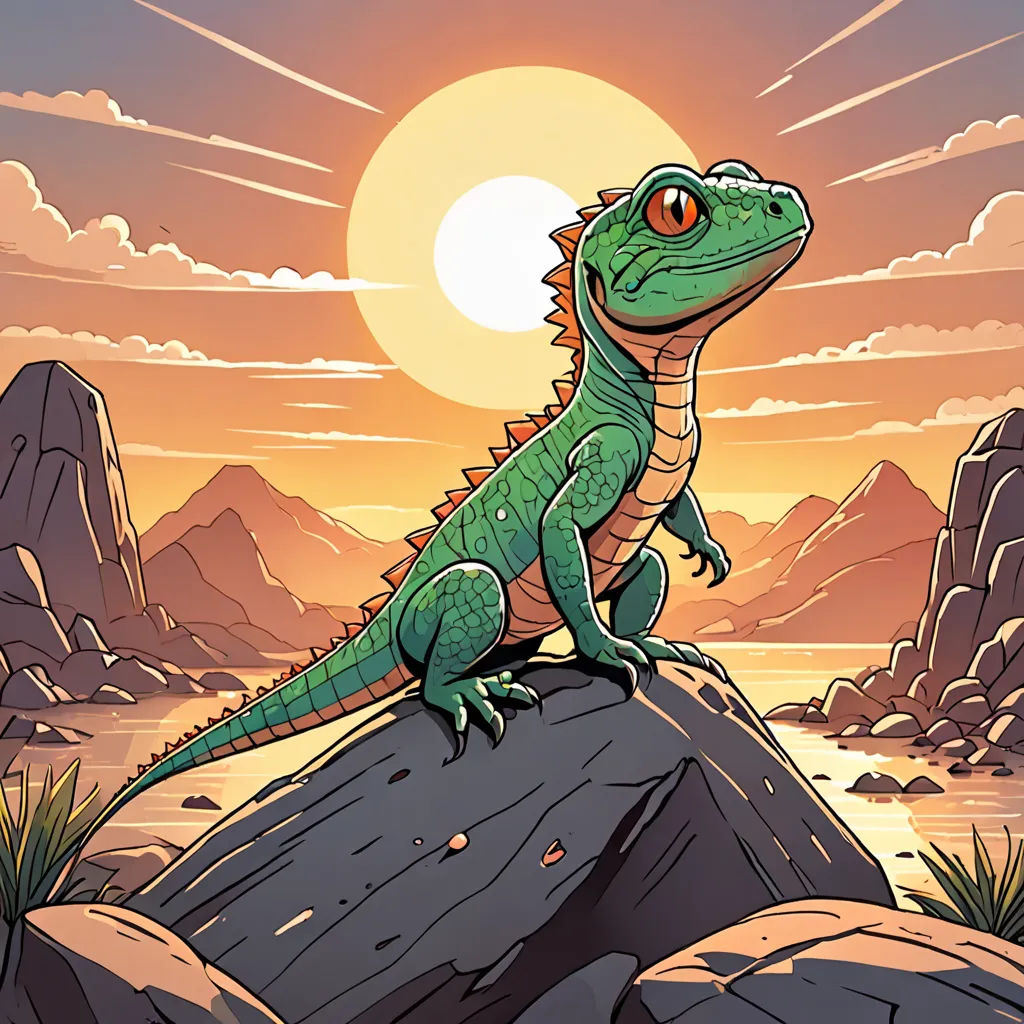 The Lizard and the Sun