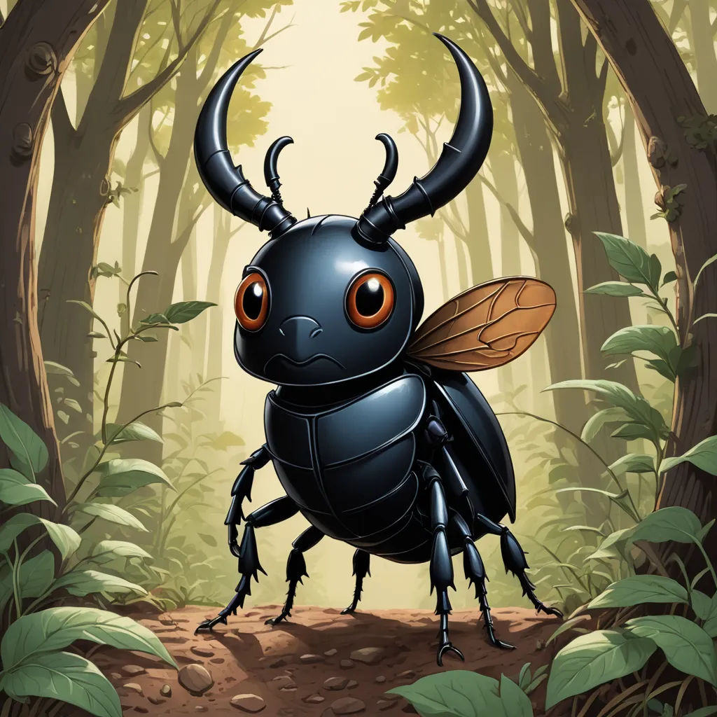 The Brave Stag Beetle