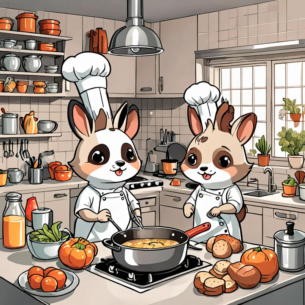 Paws and Whiskers Cooking Adventures