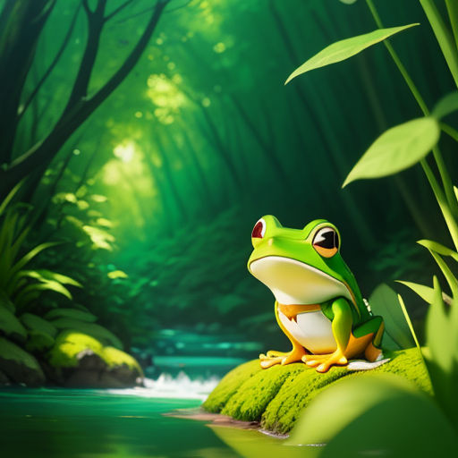 The Brave Little Frog