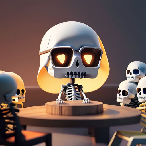 I made a model of Skelly based off the Red Skelly image from the