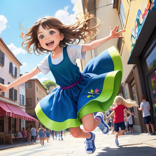 Children in Cute Sneakers