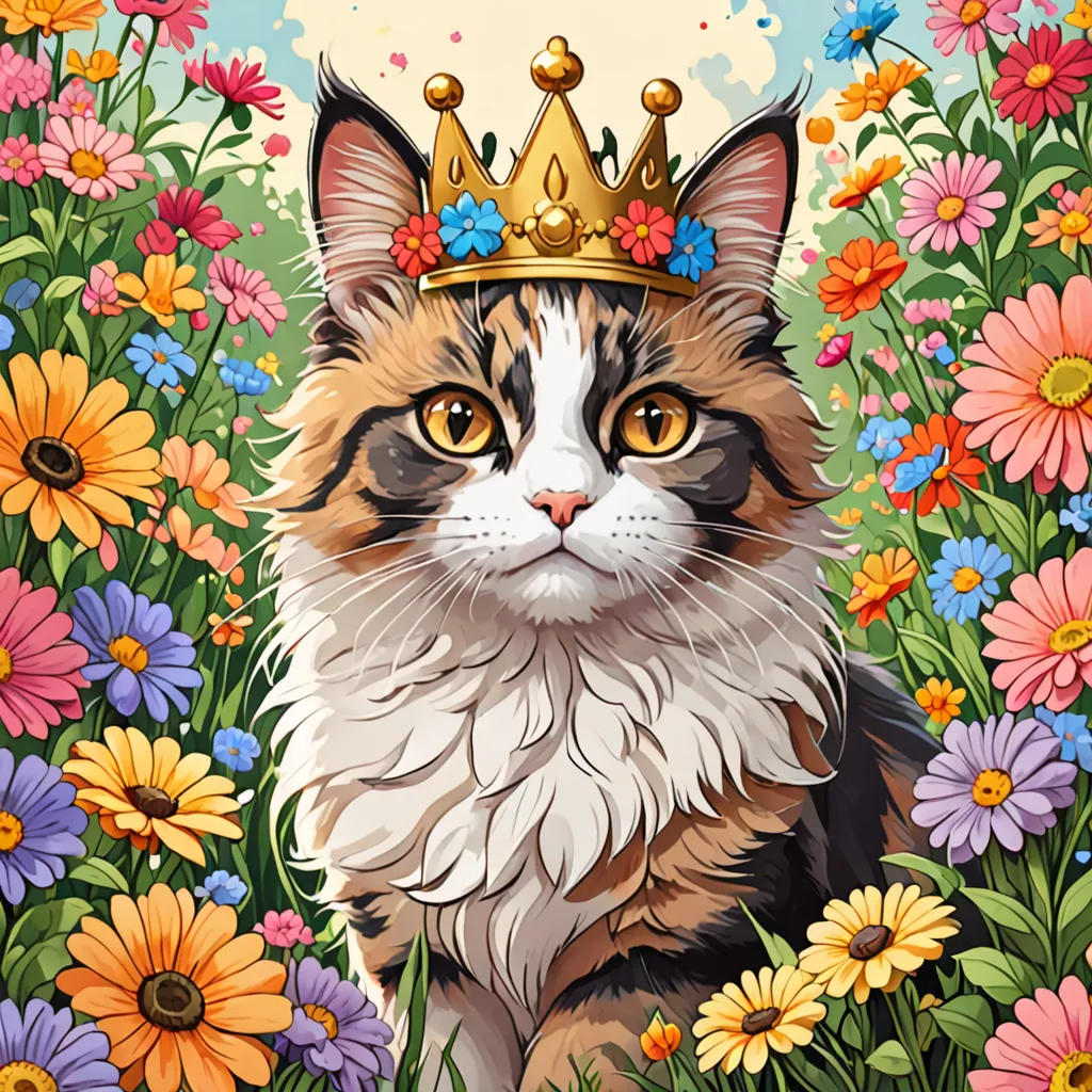 Princess Mia Cat's Garden Adventure
