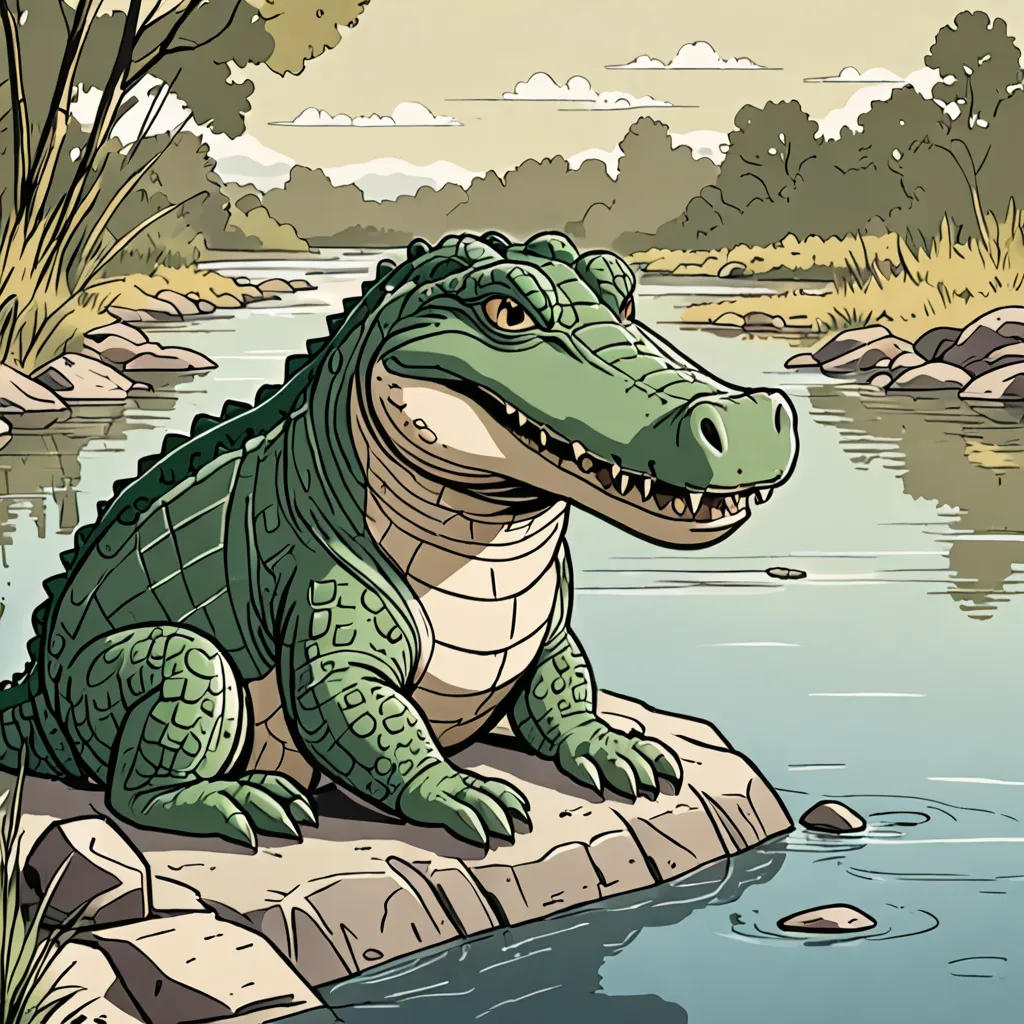 Joe the Lonely Crocodile