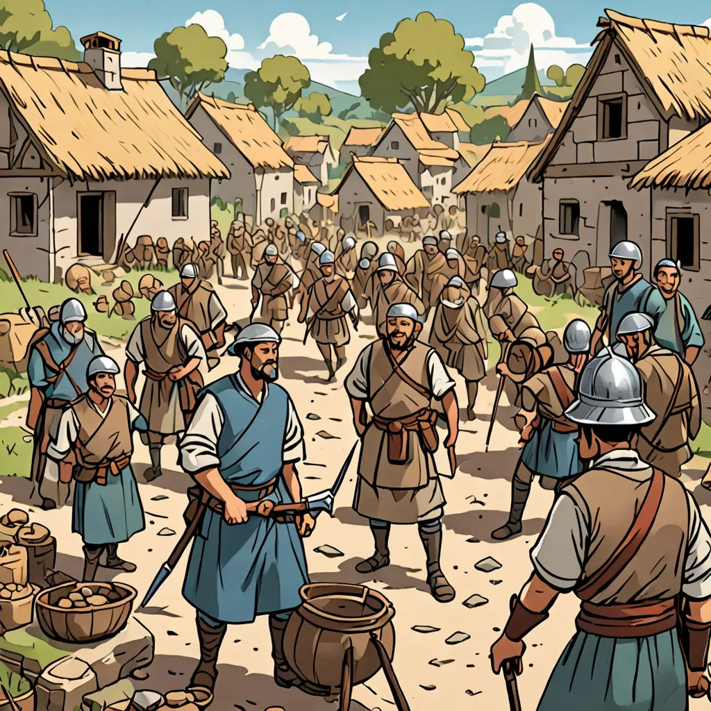 The Brave Village of Eldoria