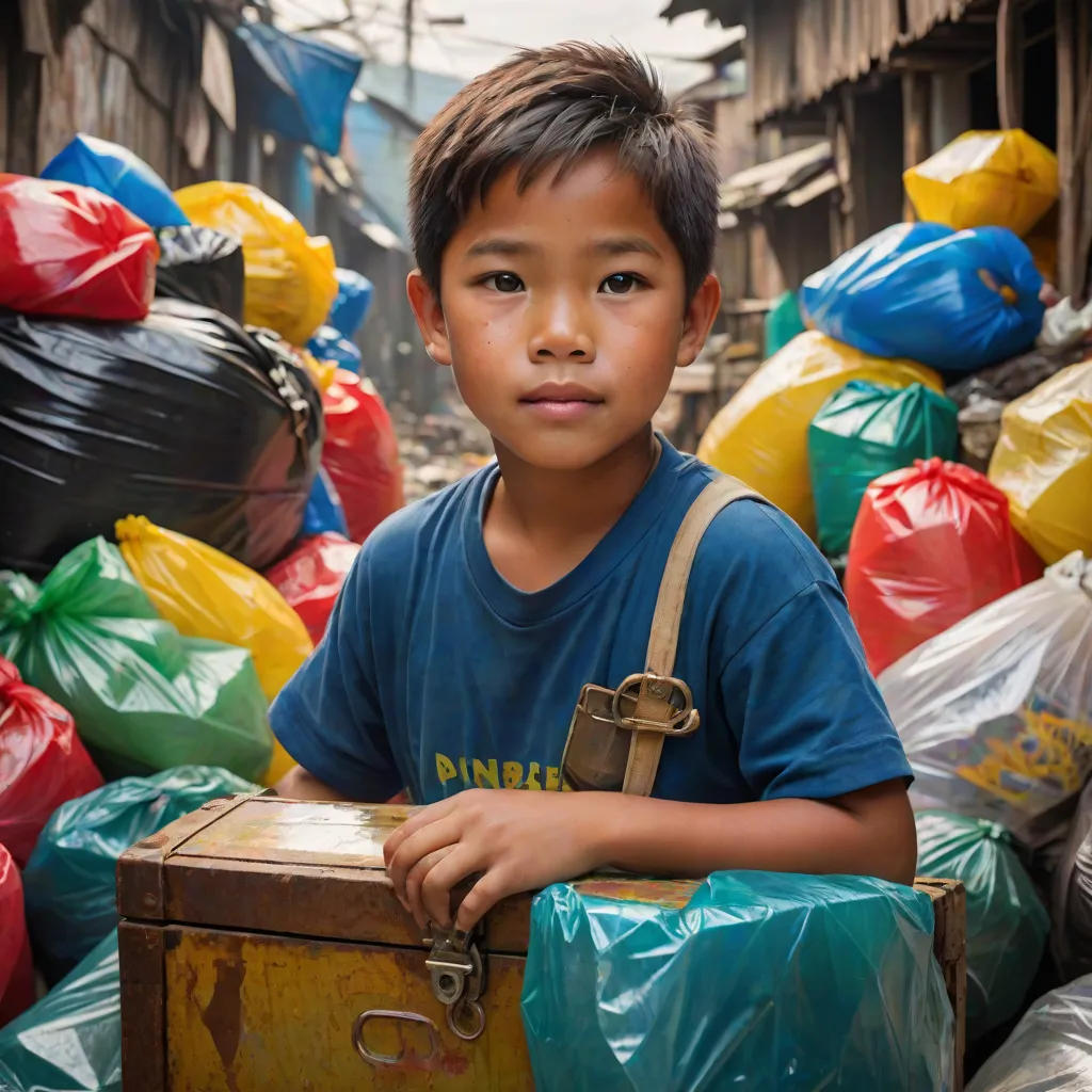 The Fortune of a Young Garbage Collector