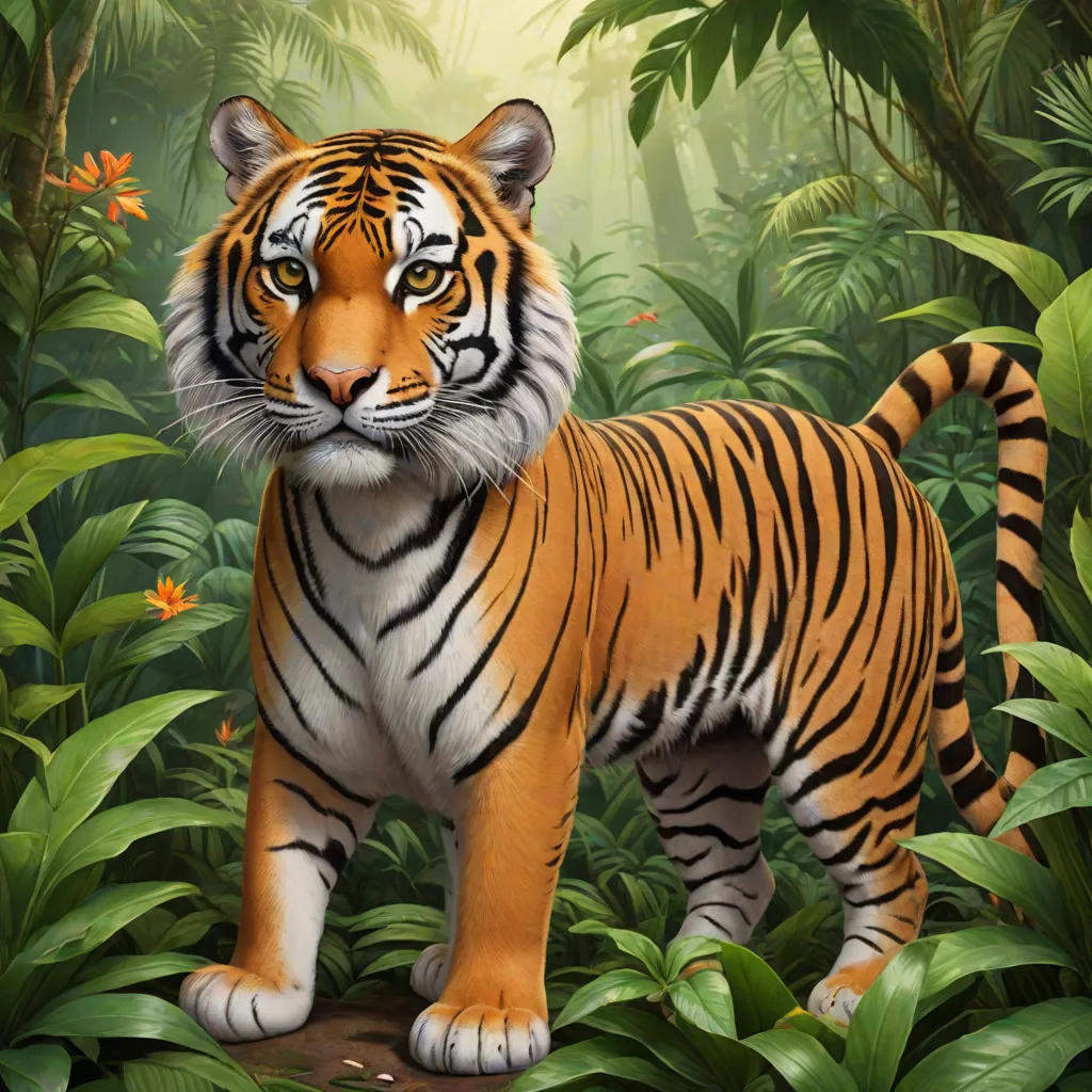 Tara the Tiger and the Courageous Cat
