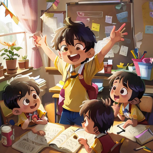 The Fun Adventures of Elementary School Kids