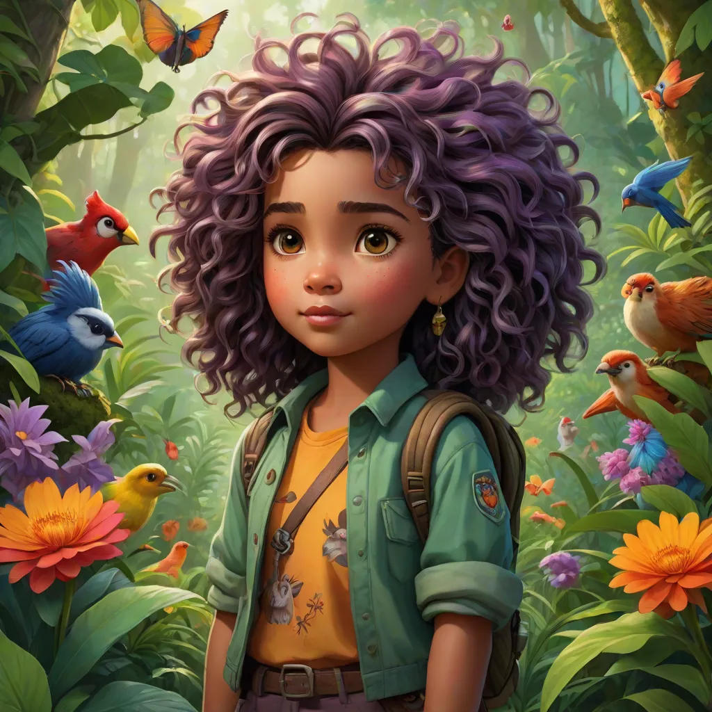 The Girl Living Alone In The Jungle