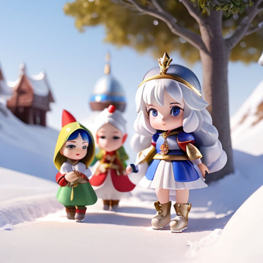 Snow White and the Seven Dwarfs Defeat the Evil Queen
