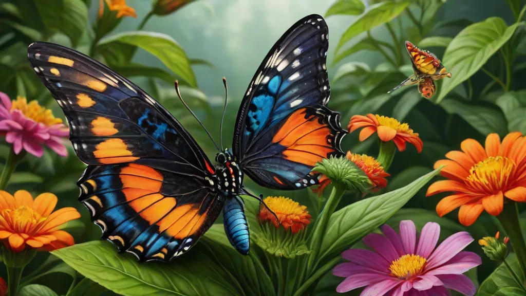 The Butterfly and the Lizard
