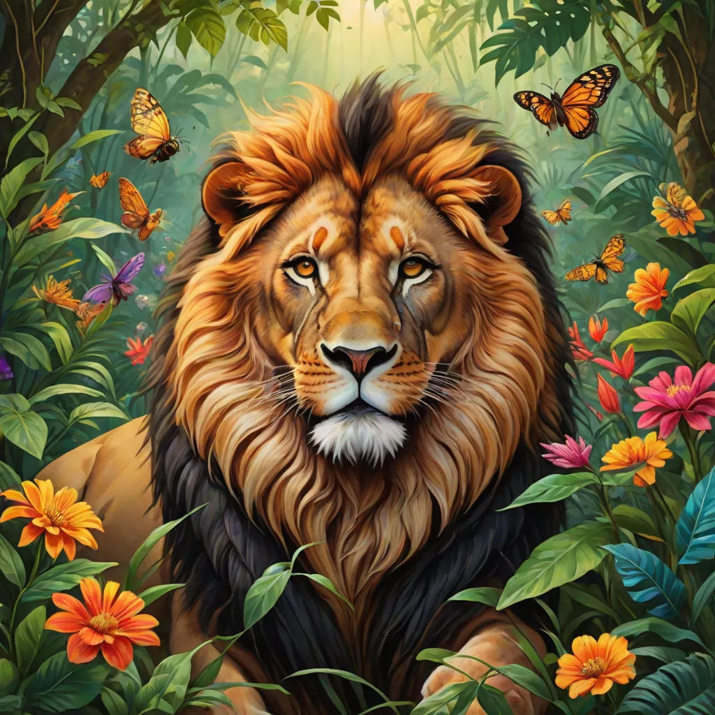 The Lion and the Honey Bee