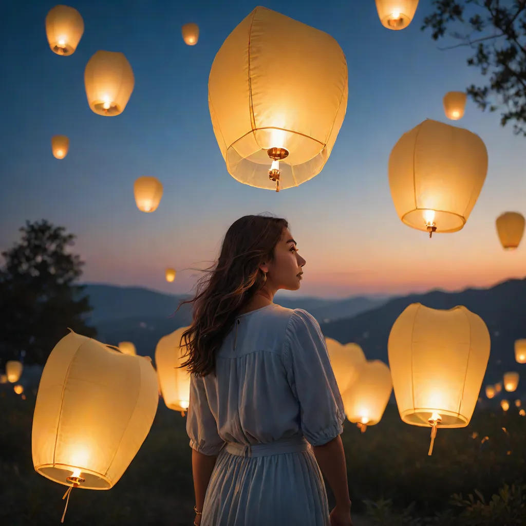 The Sky Lanterns of Hope