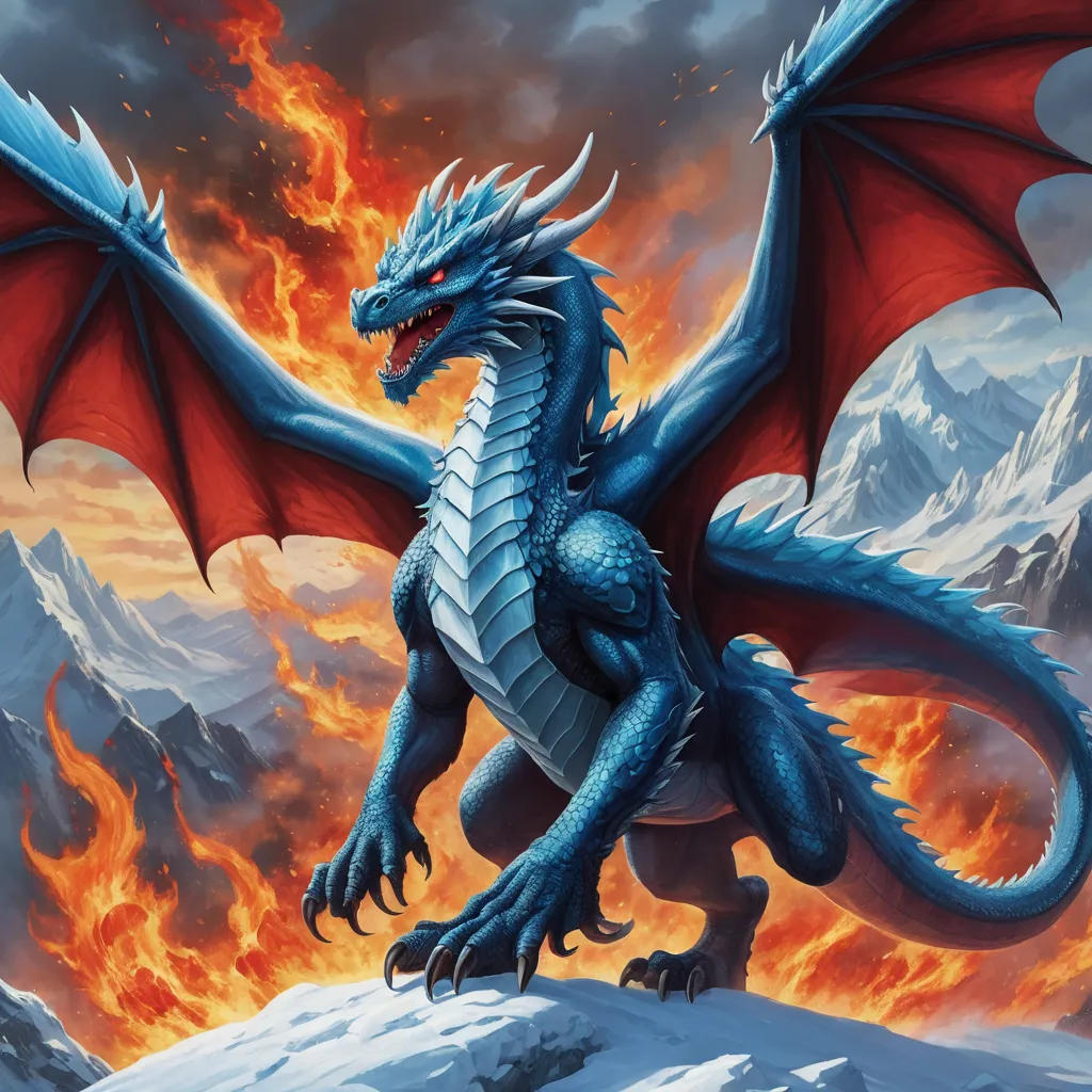 The Fearless Ice Dragon