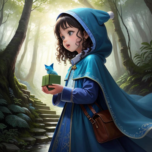 The Little Blue Riding Hood