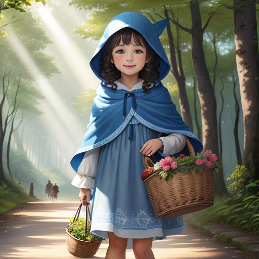 The Little Blue Riding Hood | Story.com