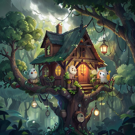 Wormy and Owly's Tree House Adventure