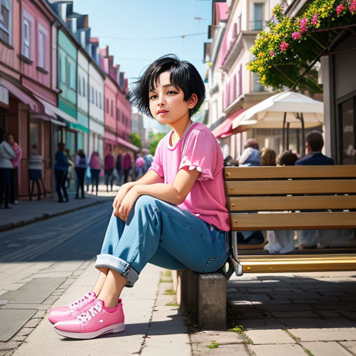 Bright pink deals shoe