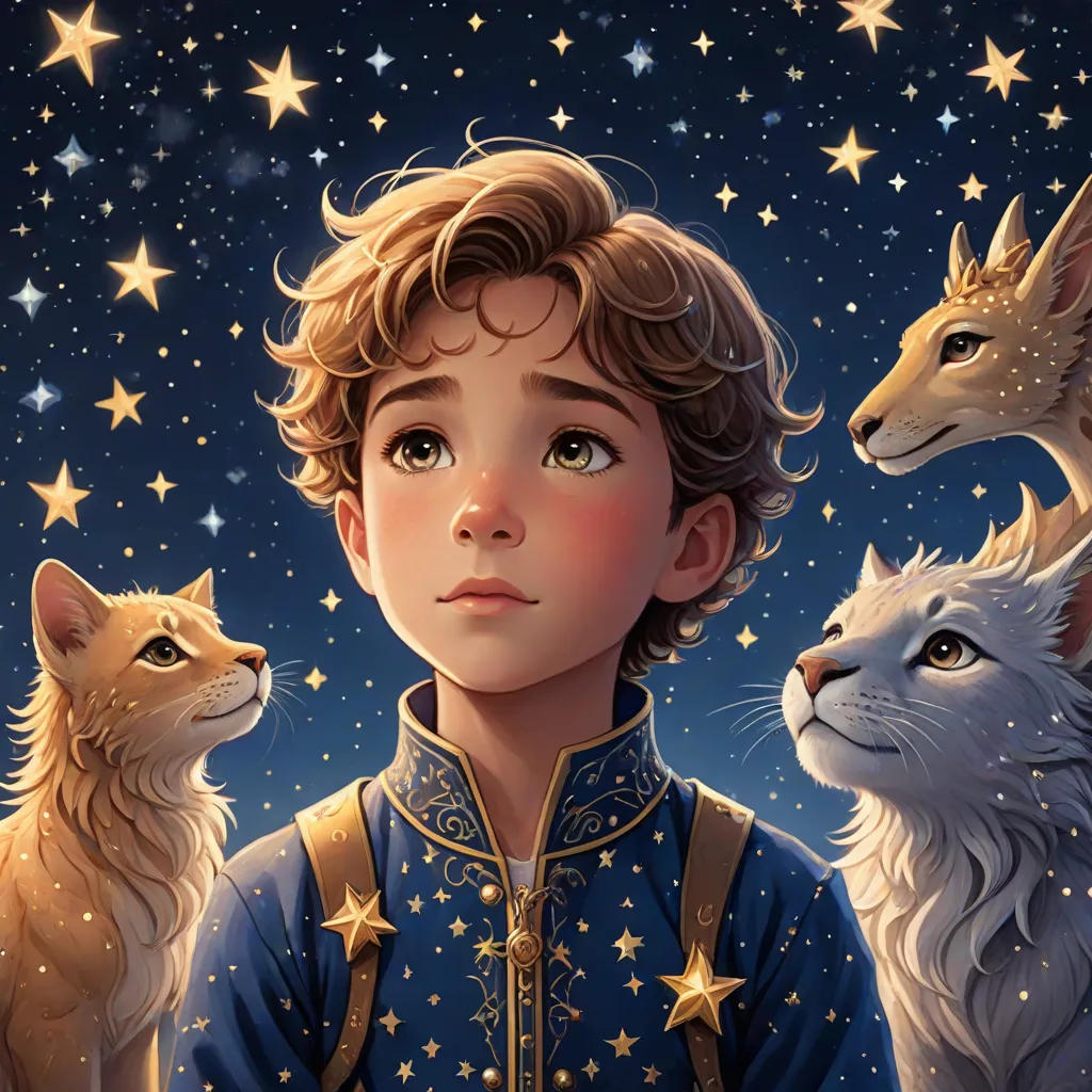 The Dreaming Prince and the Starry Night