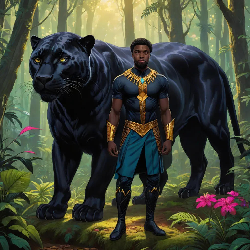 Gol Matol and the Black Panther