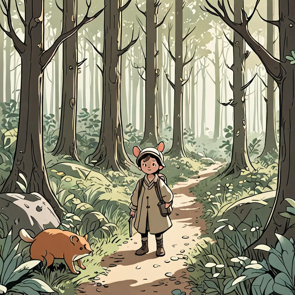 Mouly's Magical Forest Adventure