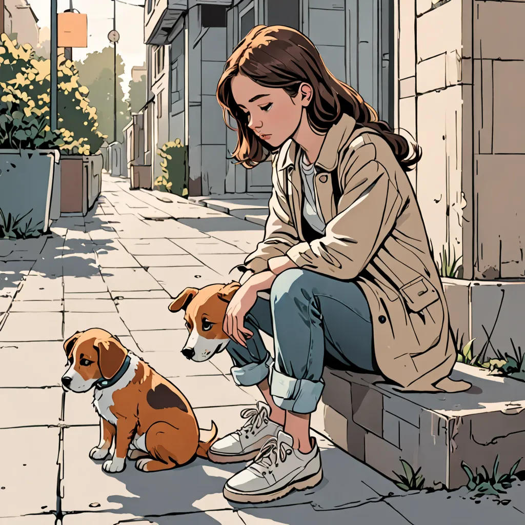 The Puppy's Departure