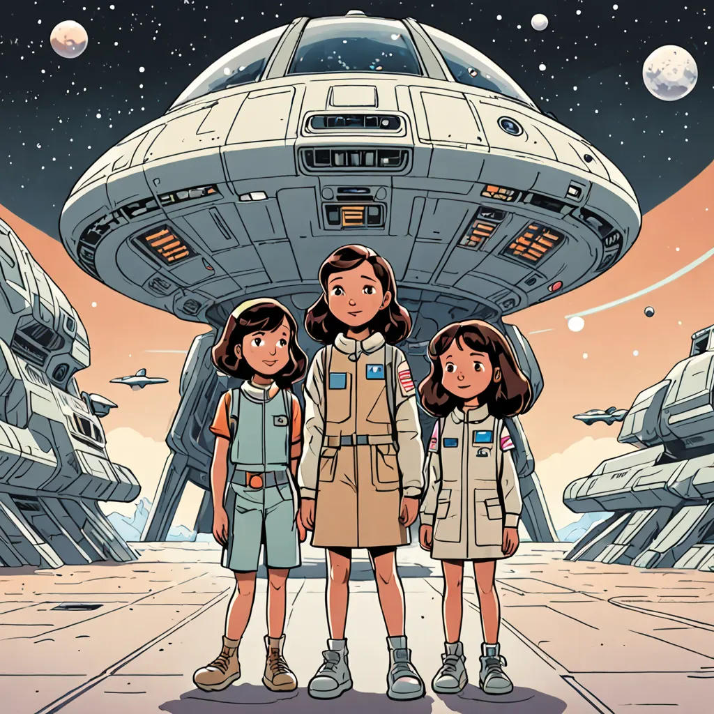Sarah and Ava's Martian Adventure
