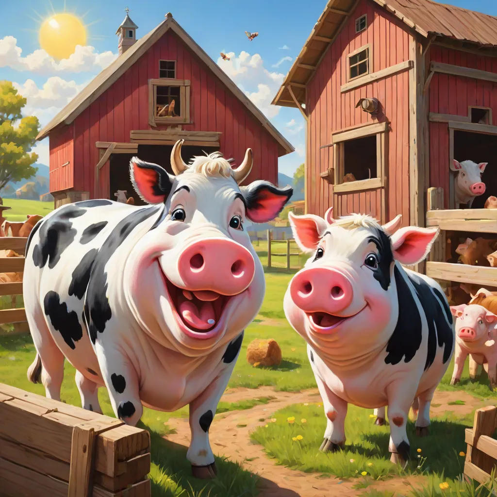 Farm Friends: Noises in Both Languages
