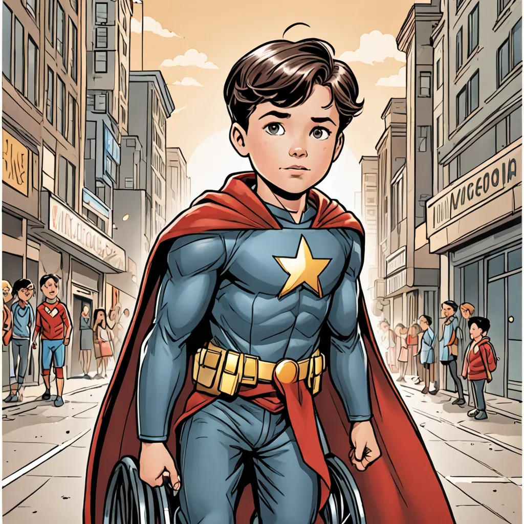 Joey's Superhero Mission