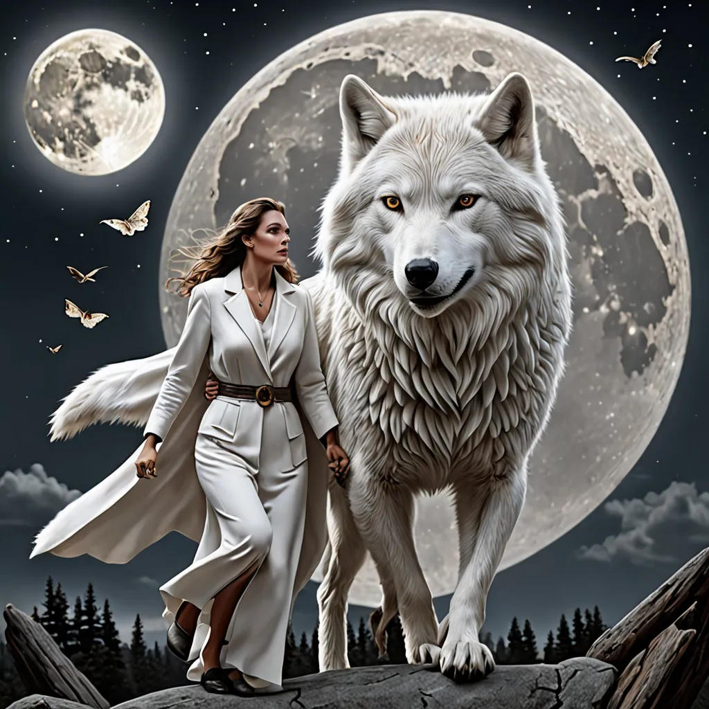 The Wolf and the Moon