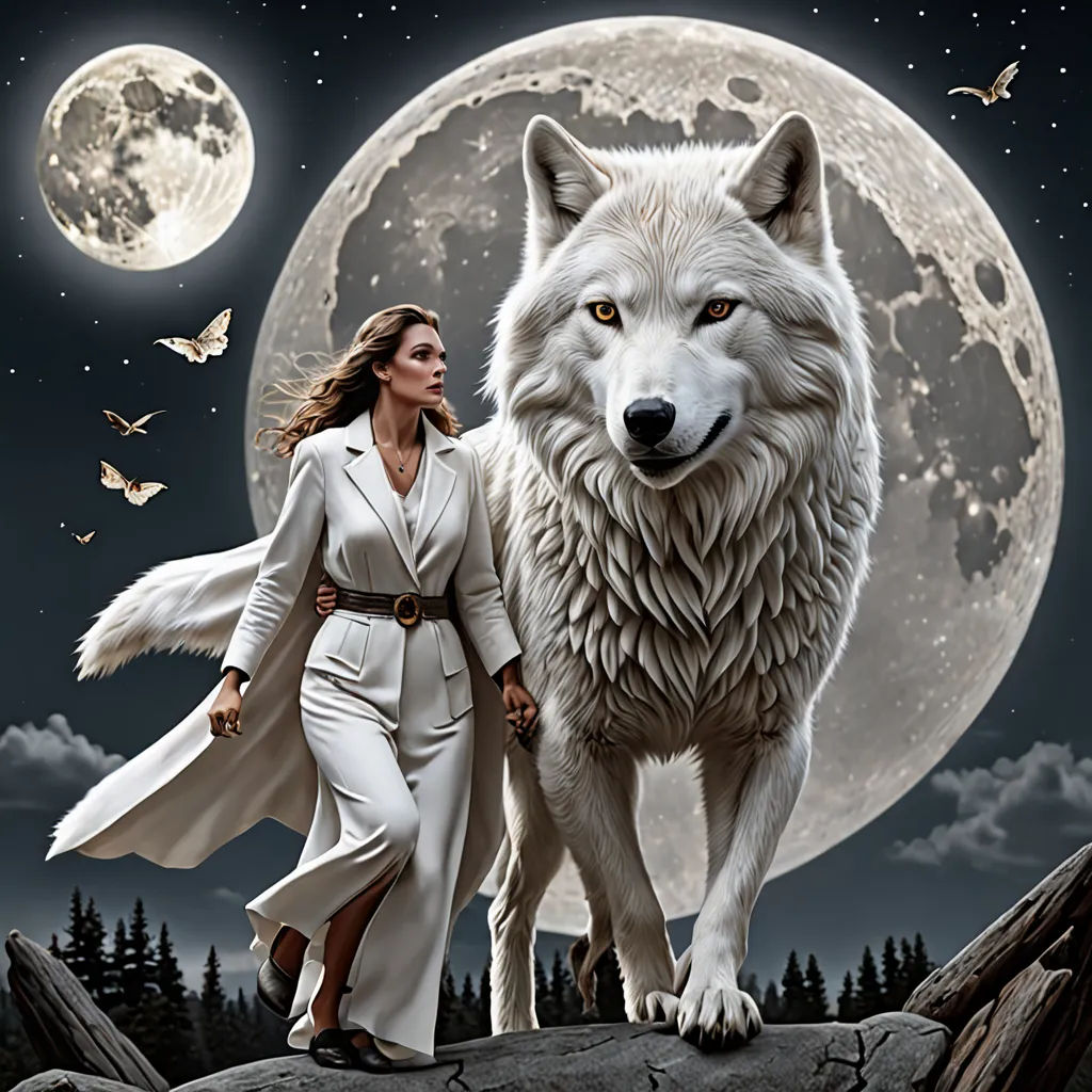 The Wolf and the Moon