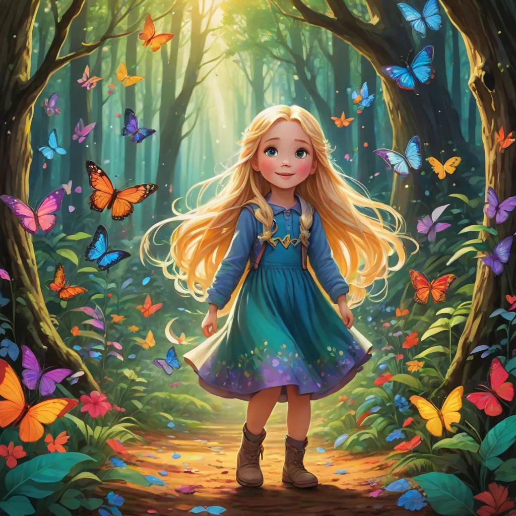 The Magical Adventures of Luna and the Rainbow Forest