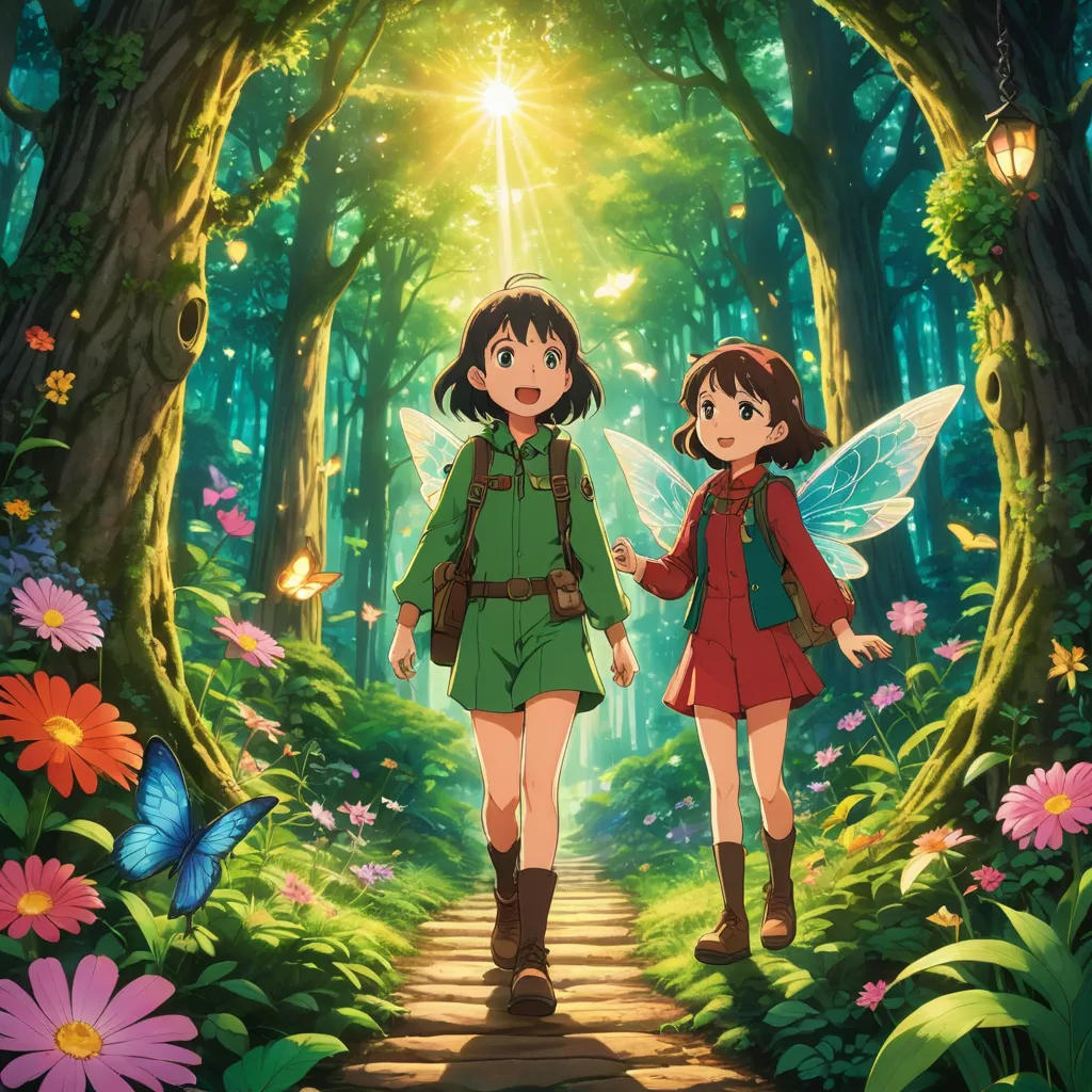 The Adventures of Luna and the Secret of the Enchanted Forest