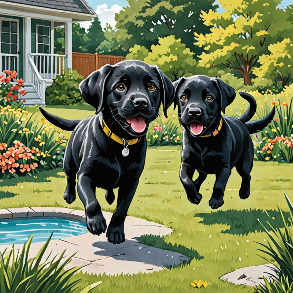 Alex and Finn spent the afternoon playing fetch. Alex would throw a ball, and Finn would chase it, his little legs pumping as fast as they could. This was fun!