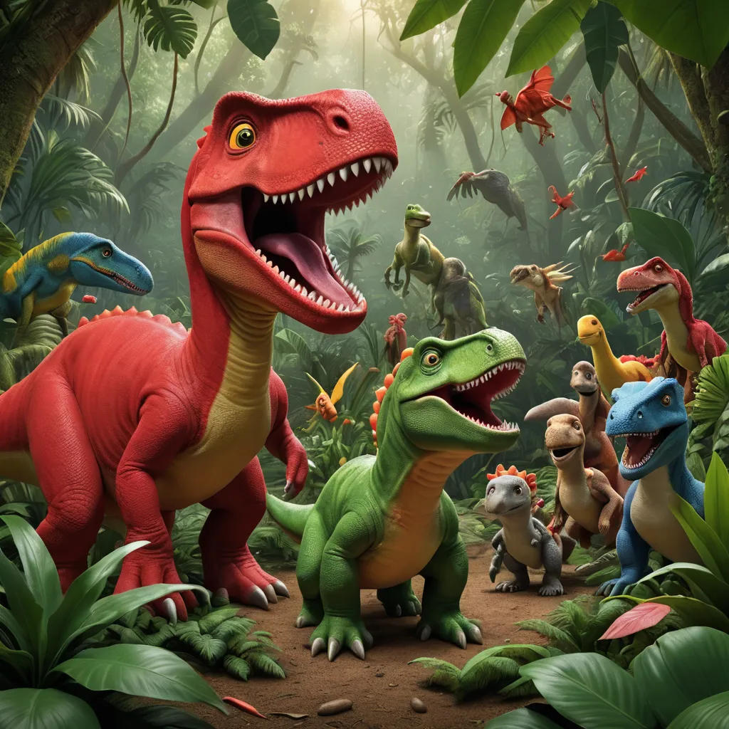 The Little Dinosaur's Big Adventure
