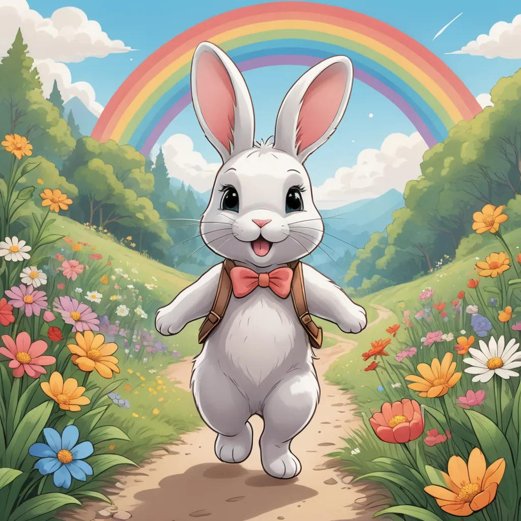 The Journey of the Rainbow Bloom