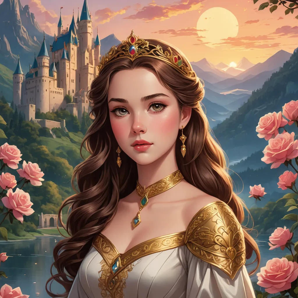 The Rose Princess and the Golden Bird