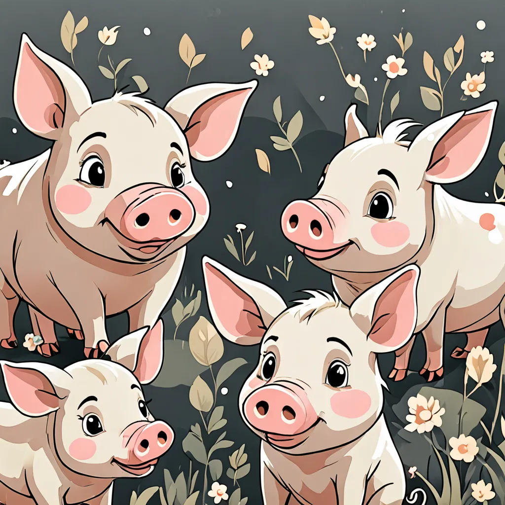 The Three Little Pigs and the Big Bad Wolf