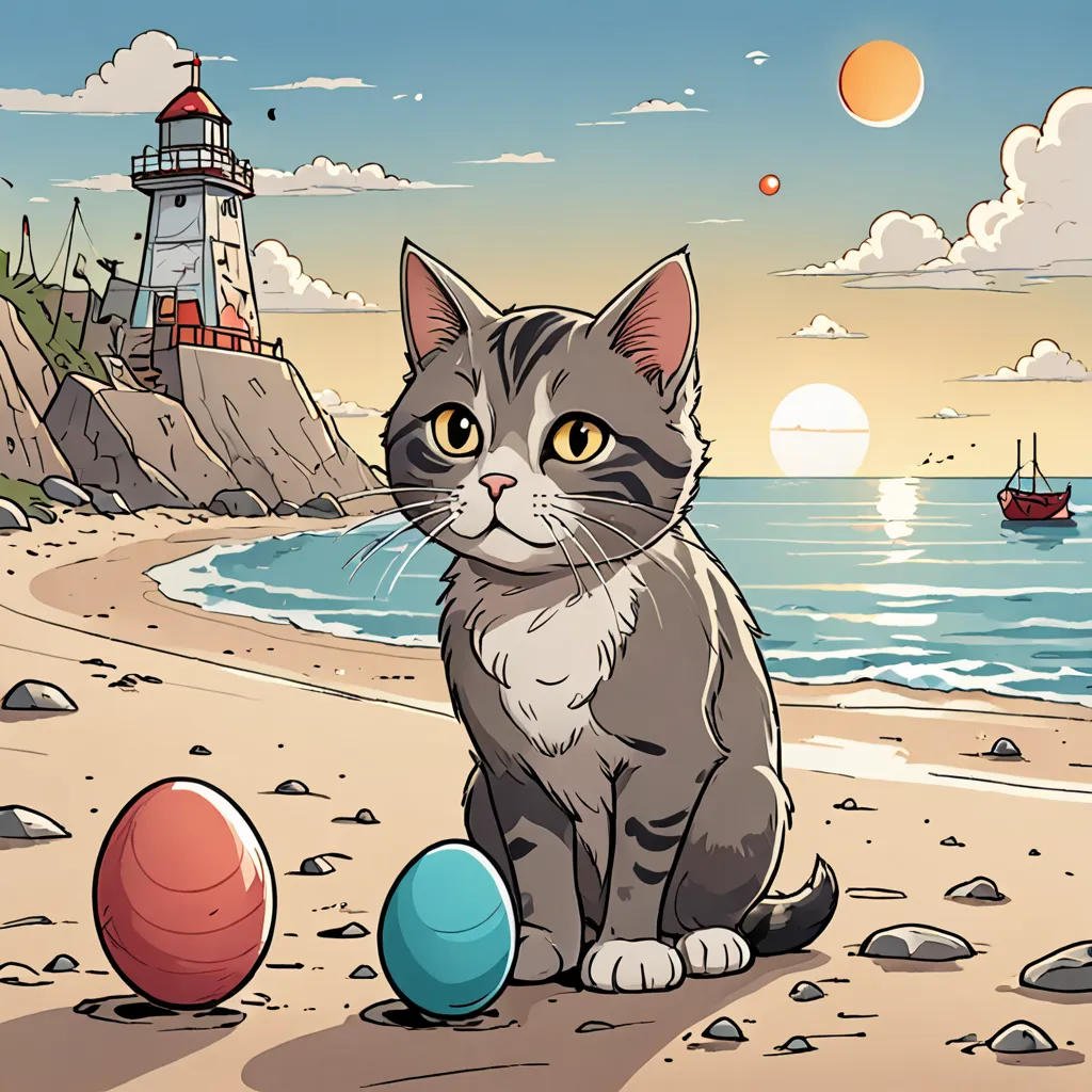 The Island Adventure of Whiskers and Eggbert