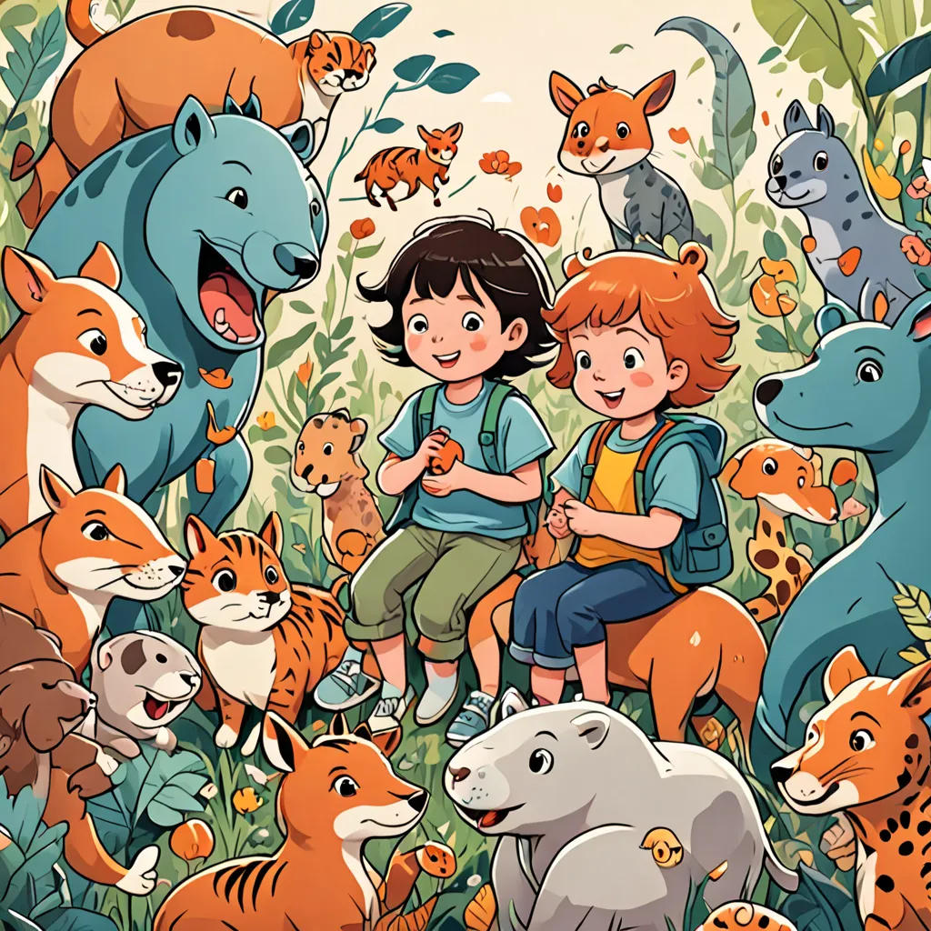 The Animal Adventures of Lily and Max