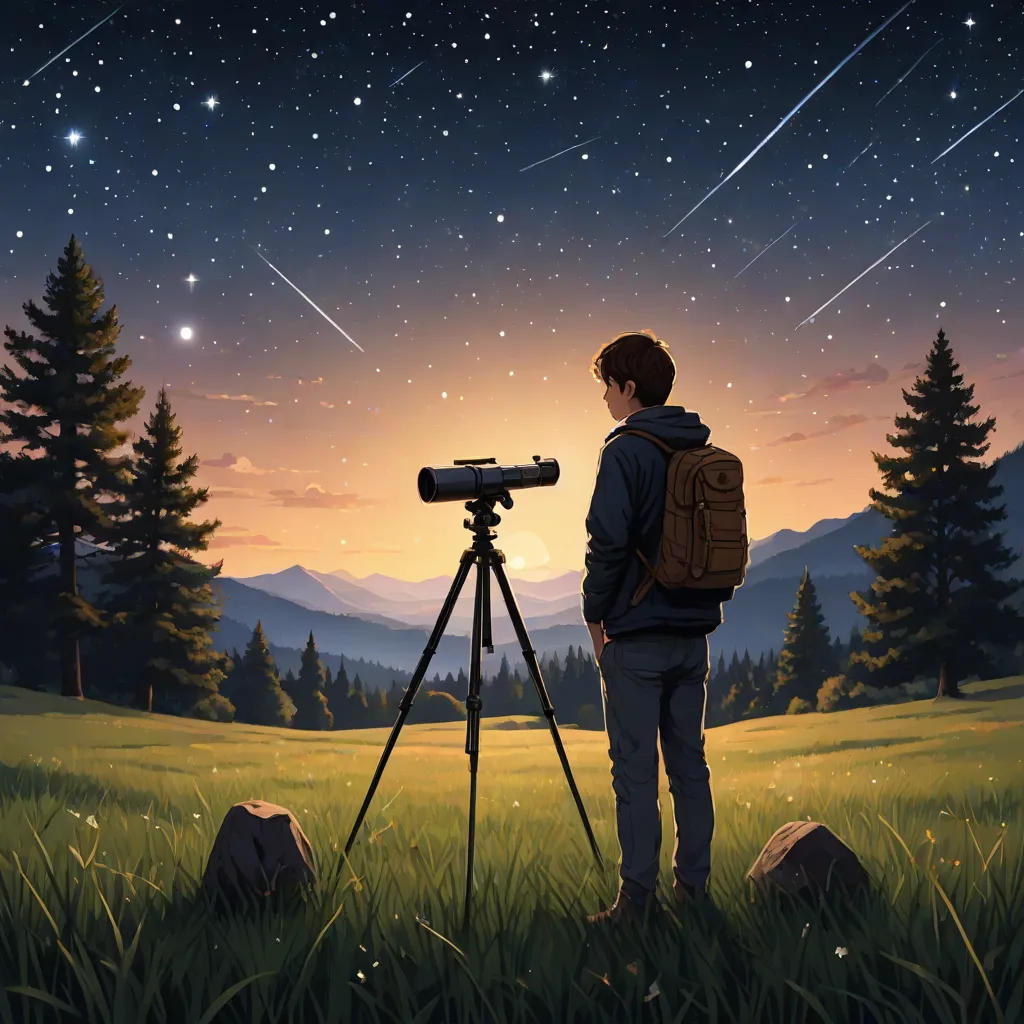 The Little Star Gazer