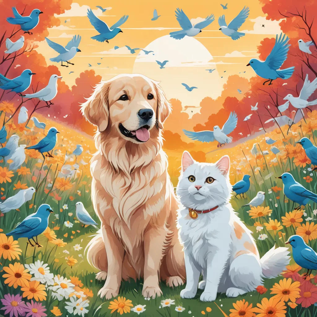Paws and Feathers