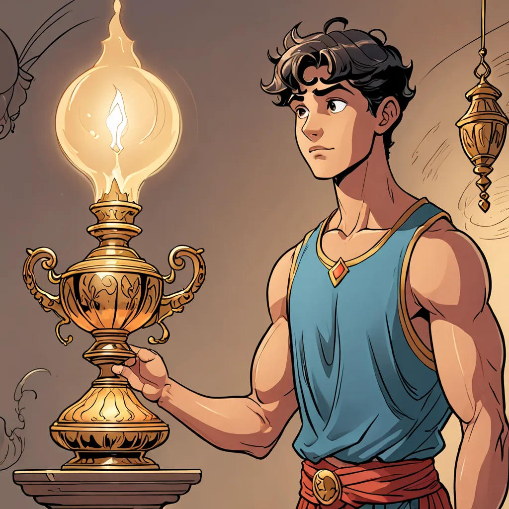 The Muscular Genie's Wish
