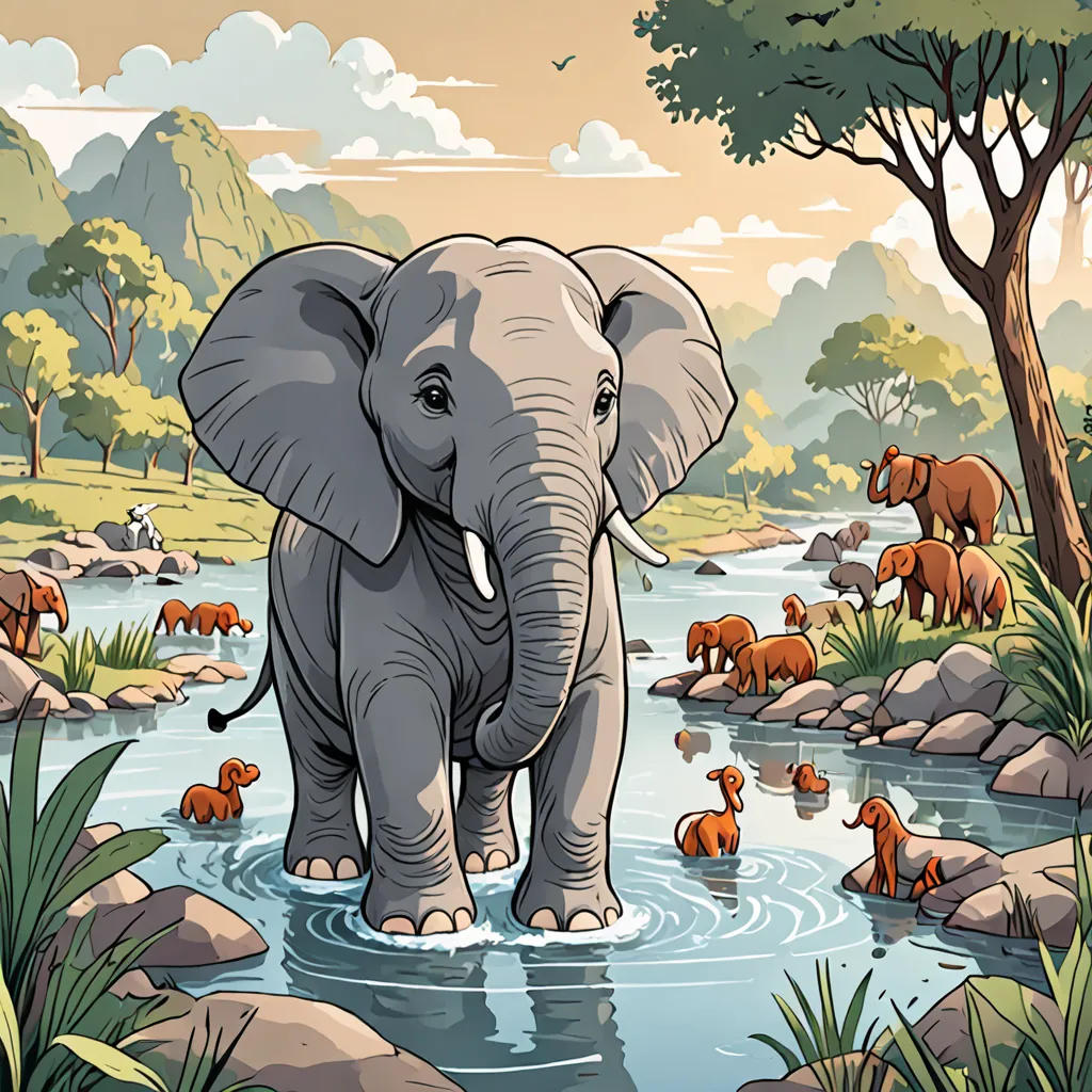 Ella the Brave Elephant