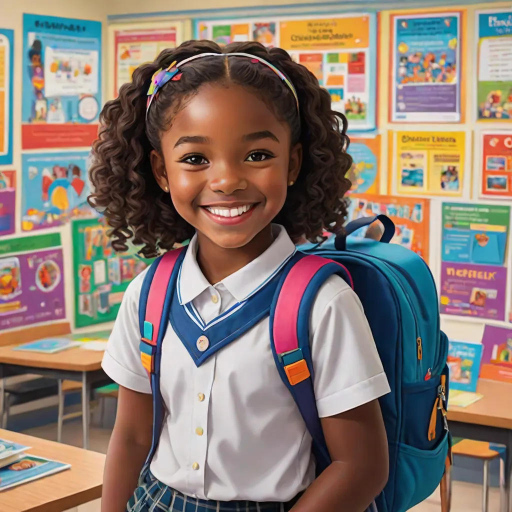 Caliyah's Big School Adventure